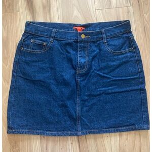 Chelsea & Violet Denim Skirt Size XL